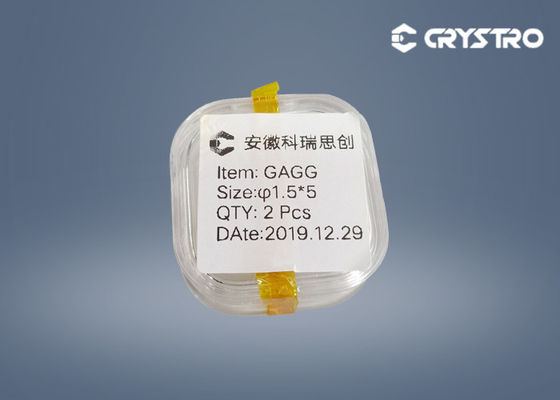 Geen Zelfstralingsφ1.5x5mm Cerium smeerde GAGG-hoog Staven - dichtheid