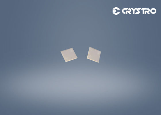 10X10X0.5mm Magneetontstekings Optische TGG Crystal Single Substrate Synthetische Granaat