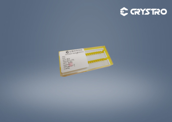 Het Kristal TGG Crystal For Optical Isolators D4.2x7.5mm van Faraday