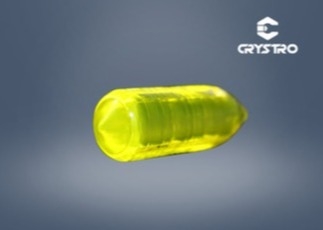 Ce Gesmeerde LuAg-van Fonkelingscrystal high net effect for Lasers In vaste toestand