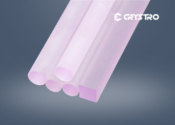 8*185mm het Kristal van Garnet Laser Rods Nd YAG van het Yttriumaluminium