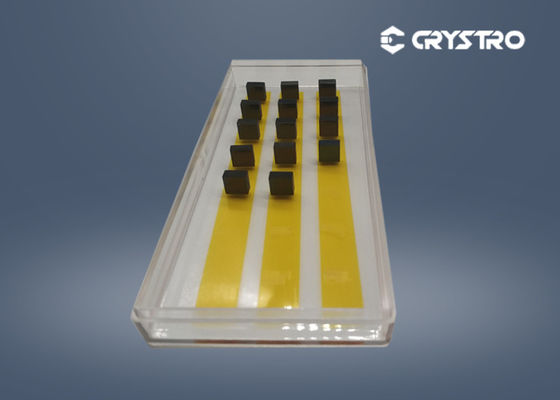 Chromium Gesmeerd Ytterium-Passief Q de Schakelaarkristal van Aluminiumgarnet cr 4+ YAG
