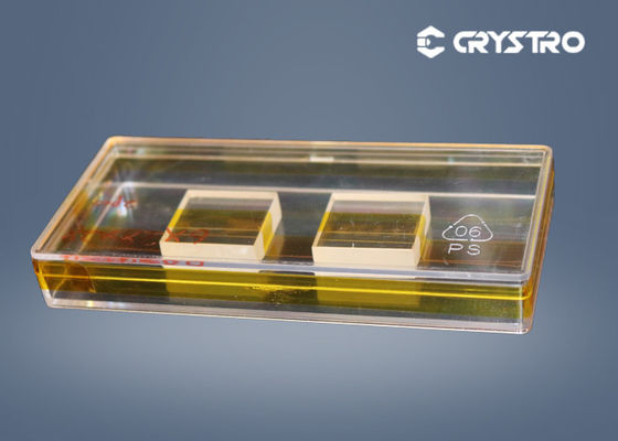 De Blokken Synthetische Terbium van het Dia28*28*6 Enige Kristal TGG Galliumgranaat