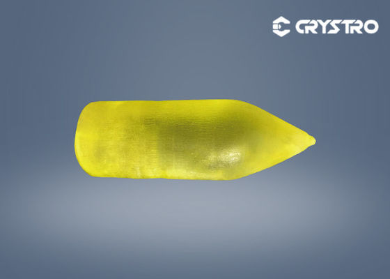 Het hoge Kristal van de Fonkelings Materiële Flavescent Ce GAGG van de Fotonopbrengst