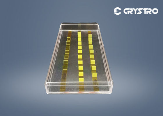 Medische Aftastensystemen de Fonkeling Crystal Material 5*5*0.3mm van LUAG (Ce)