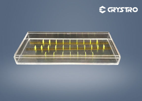 Medische Aftastensystemen de Fonkeling Crystal Material 5*5*0.3mm van LUAG (Ce)