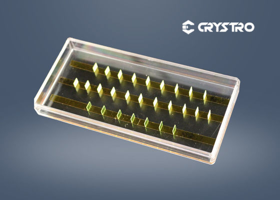 Hoge Machtslaser die 5*5*0.3mm het Kristal van Ce LUAG van Fonkelingskristallen aansteken