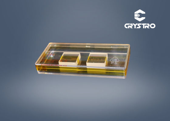28*28*6mm Faraday Kristal TGG Crystal For Optical Isolators