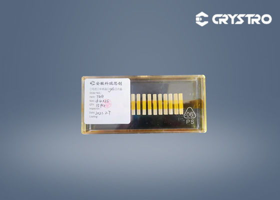 25mm Magneetontsteking Optische TB3Ga5O12 TGG Crystal High Feld Constant