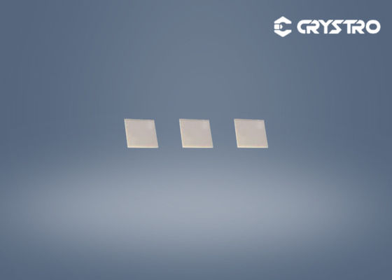 10X10X0.5mm Magneetontstekings Optische TGG Crystal Single Substrate Synthetische Granaat