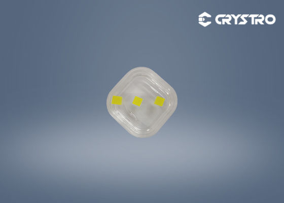 Het smeren van Enig Kristal 5x5x5mm van de Niveau0.3%ce LUAG Fonkeling