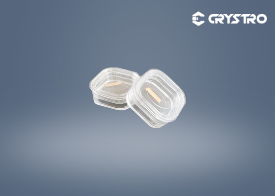 De goud Met een laag bedekte Piezoelectric Kristallen van LiNbO3 voor Pockels-Cel