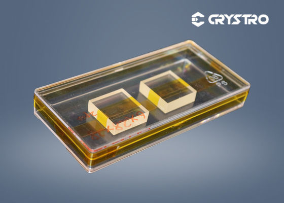 De Blokken Synthetische Terbium van het Dia28*28*6 Enige Kristal TGG Galliumgranaat