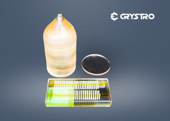 Douaneterbium Galliumgranaat TGG Enig Crystal Boule